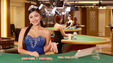 Live Baccarat im Asia Gaming Live Casino.