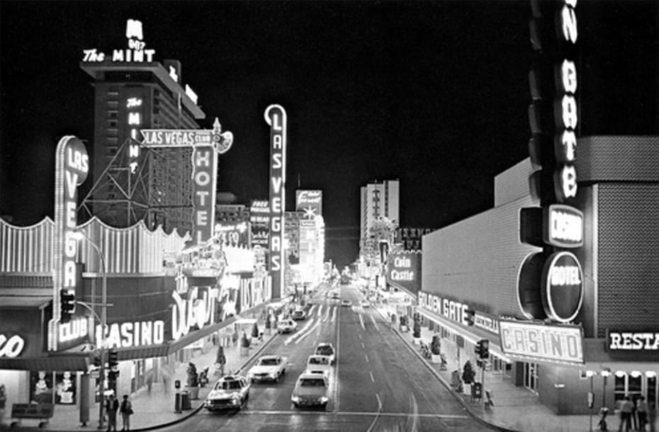 Las Vegas aus den 40er Jahren