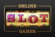 Casinowalzen mit dem Wort 'Slot'.