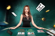 Dealerin im SA Gaming Live Casino. 