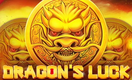 Das Logo des Slots Dragon’s Luck.