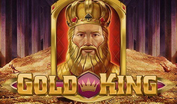Zu sehen ist der namensgebende König des Spiels Gold King.