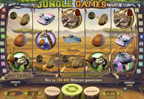 Hier Jungle Games kostenlos spielen