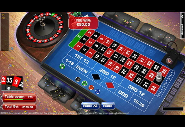 Vorschaubild für die kostenlose Demo-Version von Deal or No Deal Roulette von SG Interactive.
