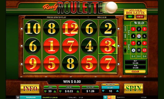 Reely Roulette von Leander Games im Online Casino spielen. 