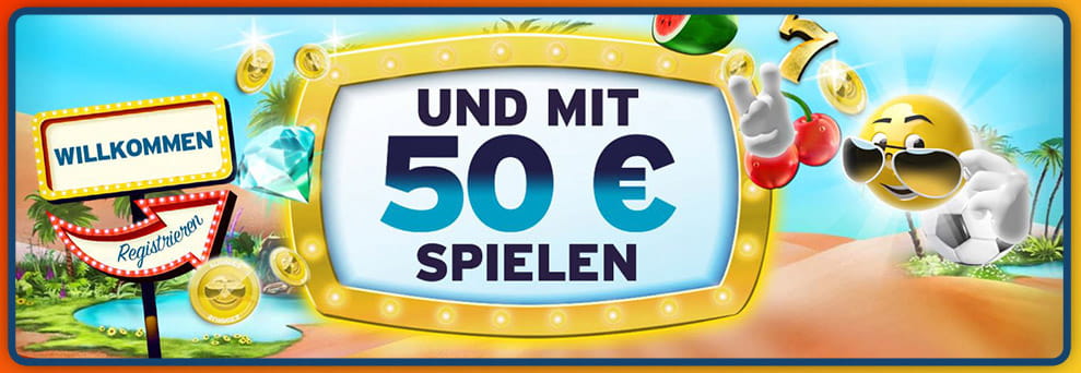 10 Euro einzahlen 50€ bekommen Sunnyplayer Bonus.