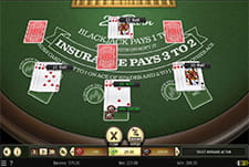 21 Burn Blackjack im Bitdreams Casino.