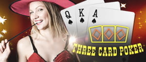 Das interessante Three Card Poker in der Live Spielvariante