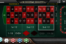 3D Roulette Spieltisch bei ViciBet.