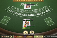 Der American Blackjack Tisch im Fresh Casino.