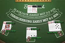 Das Blackjack Spiel American Blackjack im kas.casino.