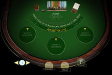 American Blackjack Spieltisch im Lemon Casino.
