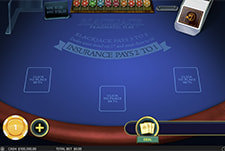 American Blackjack Tisch im Rollero Casino.