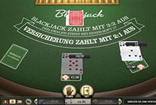 Das Kartenspiel American Blackjack von Betsoft.