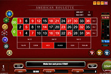 Der American Roulette Tisch im Asino Casino.
