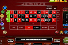 Spieltisch von American Roulette im BitReels Casino.
