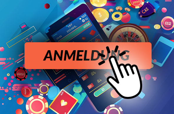 Anmeldung bei einer Glücksspielseite