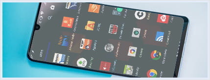 Die Dateiverwaltung eines Android Mobilgeräts.