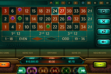 Der Apollo European Roulette Tisch im Betwarts Casino.