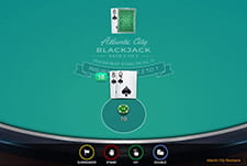 Atlantic City Blackjack von Microgaming.