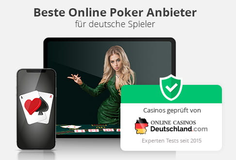 Die 10 besten Online Pokerseiten.