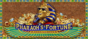 Das Logo des Pharao´s Fortune Slot von IGT.
