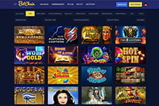 Der Spielauswahl bei BetChain ist umfangreich.