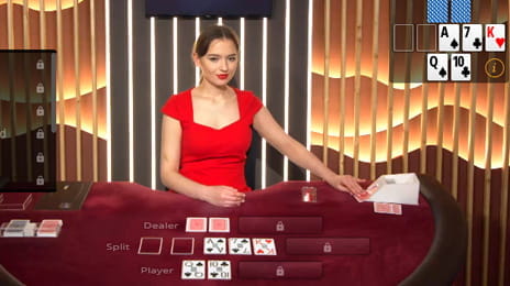 Eine Poker Variante im BetGames.TV Live Casino.