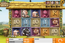 Der Online Slot Big Bad Wolf im Spin.City Casino.
