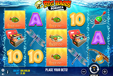 Das Spiel Big Bass Bonanza im MrPunter Casino.