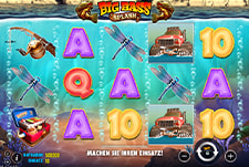 Der Spielautomat Big Bass Splash im ViciBet Casino.