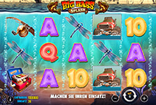 Der Online Slot Big Bass Splash im Vulkan Spiele Casino.