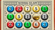 Spielautomat mit Bingo-Thematik.