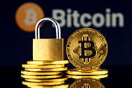 Ein Bild, das fiktionale Bitcoin zeigt.