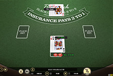 Das Kartenspiel American Blackjack von Betsoft bei AllySpin.