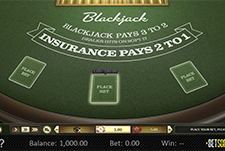 Das Kartenspiel American Blackjack von Betsoft bei BassBet.
