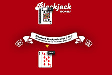 Der Online Blackjack Titel Blackjack Bonus von 1x2 Gaming.