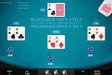 Classic Blackjack im Drip Casino.