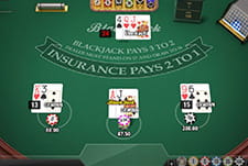 Das Tischspiel Blackjack MH von Play'n GO im HappySpins.