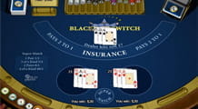 Das Online Blackjack Spiel Switch mit Kartentausch