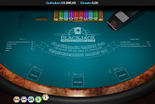 Das Tischspiel Blackjack Perfect Pairs / 21 + 3 von Realistic Games bei Ditobet.
