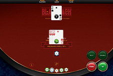 Das Kartenspiel Blackjack Supreme im Vasy Casino.