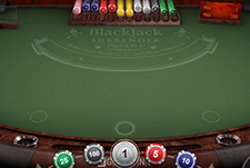 Blackjack Surrender Spieltisch bei BitReels.