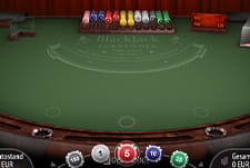 Spieltisch bei Blackjack Surrender bei Dream.bet.