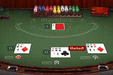 Das Tischspiel Blackjack Surrender des Herstellers Woohoo Games.