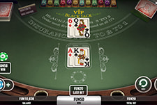 Spieltisch bei Blackjack VIP im Hit'n'Spin Casino.