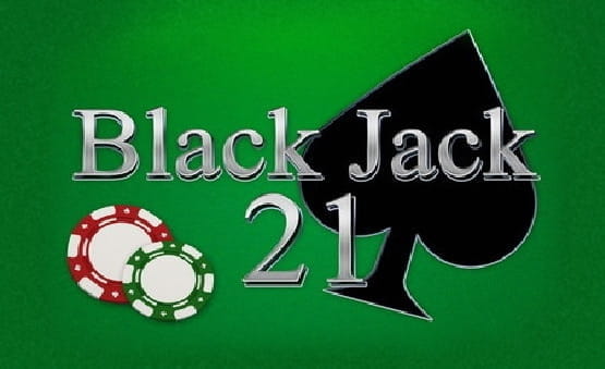 Das Logo des Spiels Blackjack 21 von Amatic.