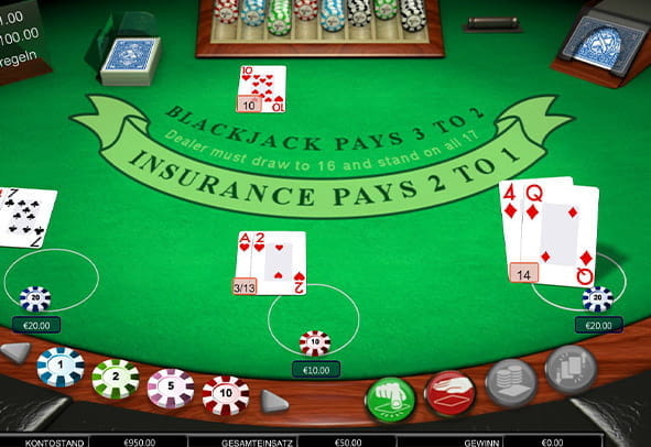 Blackjack Pro Monte Carlo Multi Hand Spiel kostenlos ausprobieren.