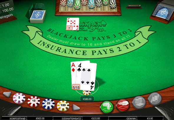 Blackjack Pro Monte Carlo Single Hand Spiel kostenlos ausprobieren.
