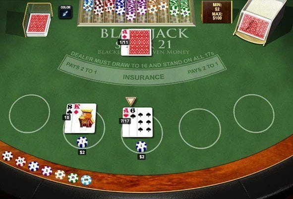 Das Super Fun 21 Blackjack in der kostenlosen Demo.
